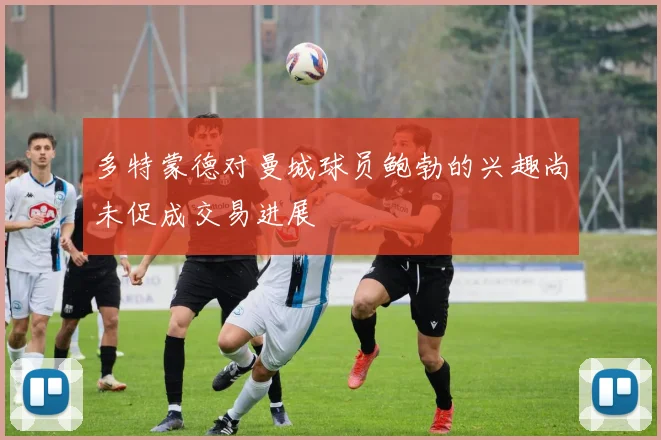 多特蒙德对曼城球员鲍勃的兴趣尚未促成交易进展